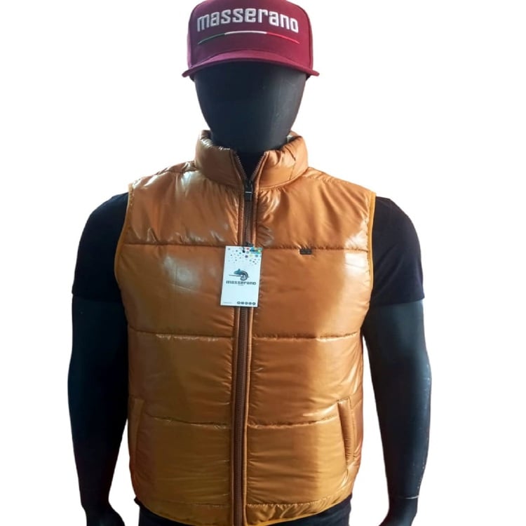 CHALECO HOMBRE MASSERANO MOSTAZA CHLCO 004 PUFFER IMPERMIABLE S - 1