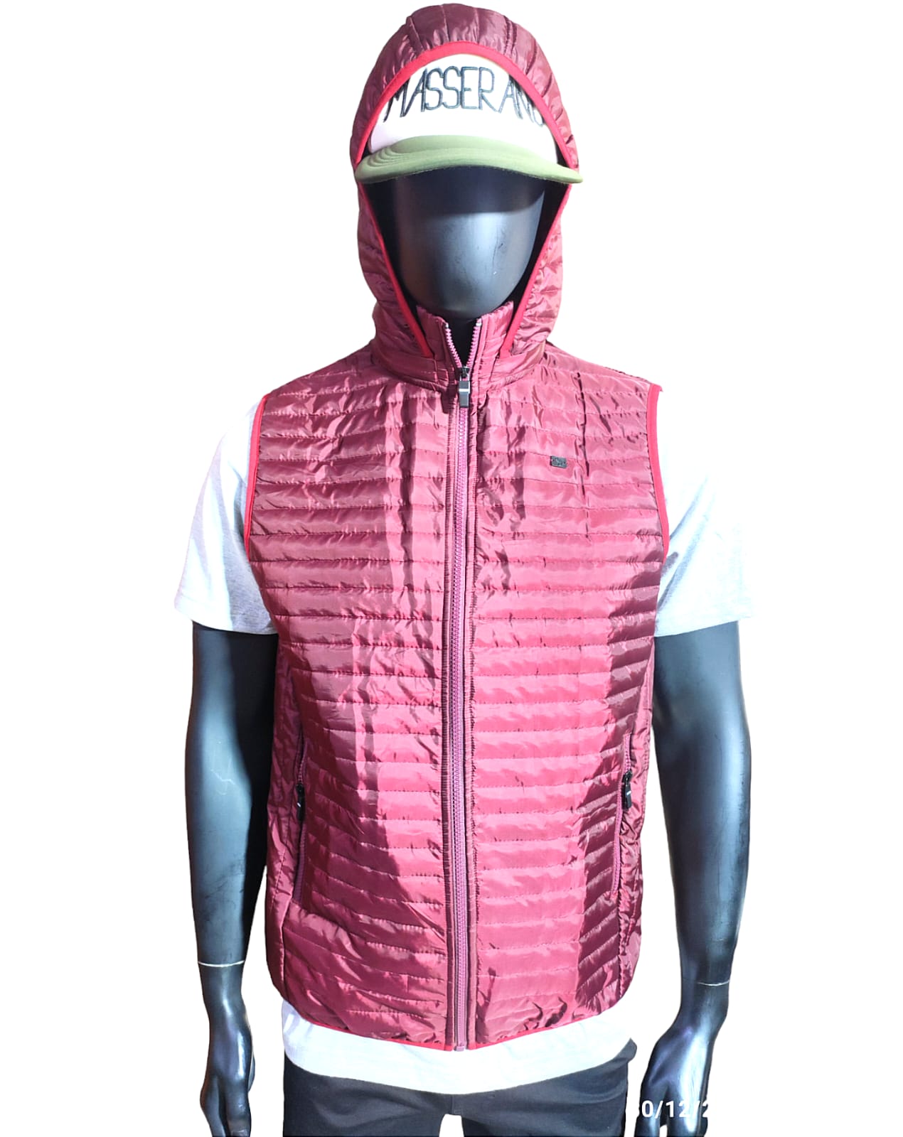 CHALECO CON CAPUCHA IMPERMIABLE PARA HOMBRE MASSERANO STORMGUARD - 1