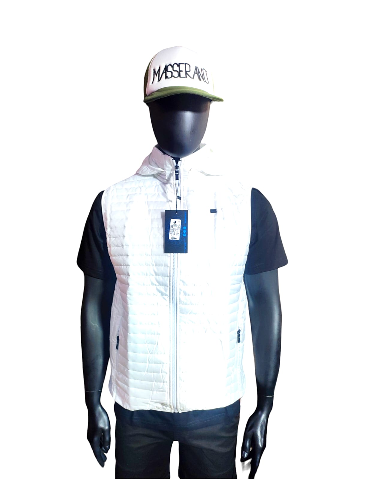 CHALECO CON CAPUCHA IMPERMIABLE PARA HOMBRE MASSERANO  STORMGUARD - 1
