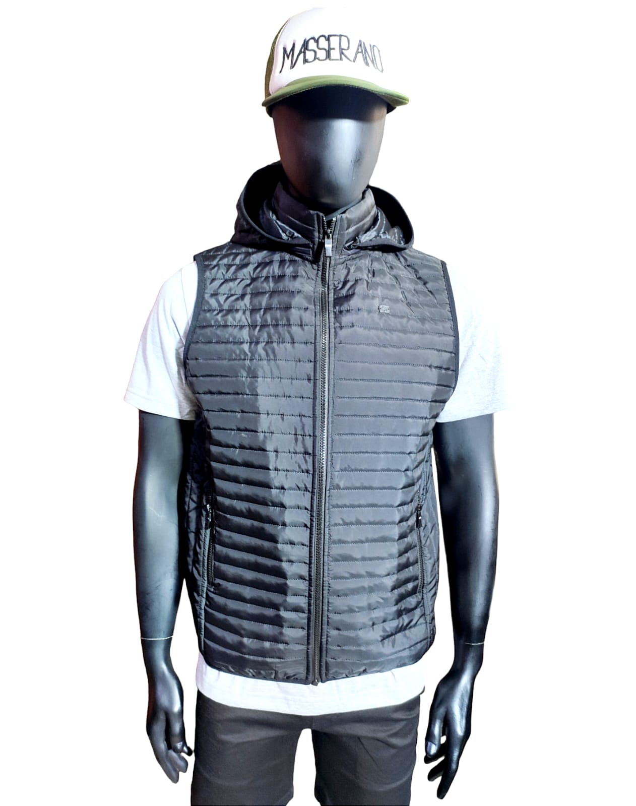 CHALECO CON CAPUCHA IMPERMIABLE PARA HOMBRE MASSERANO  STORMGUARD - 1