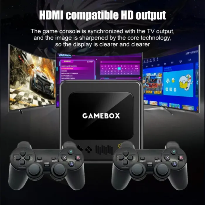 GAMEBOX PLUS 64GB - MANDO RECARGABLE - 5