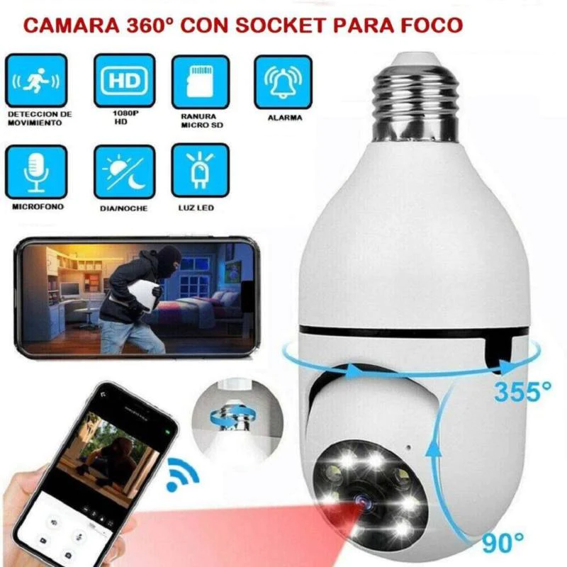 FOCO CAMARA ESPÍA 360° - 3
