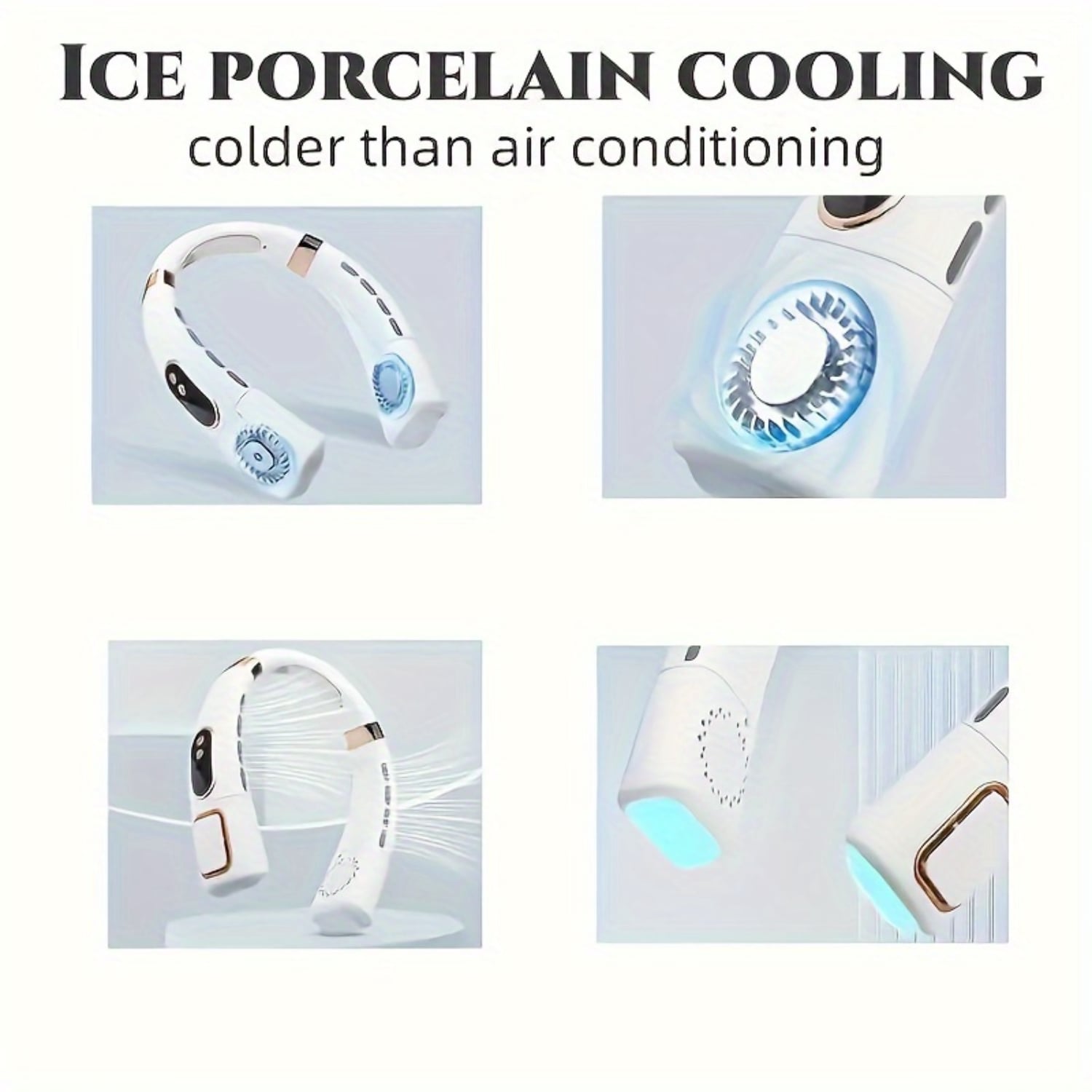 VENTILADOR DE CUELLO CON LUZ LED - 4