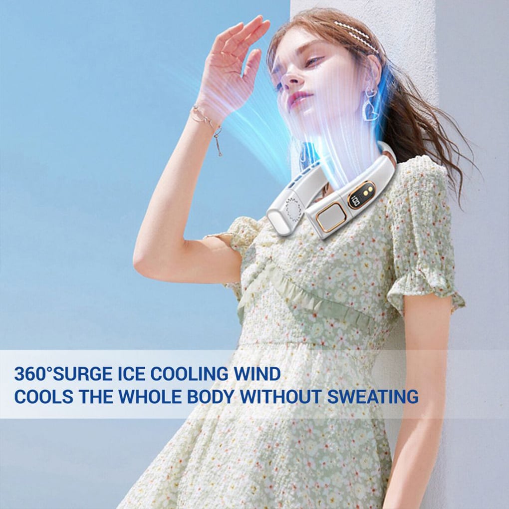 VENTILADOR DE CUELLO CON LUZ LED - 8