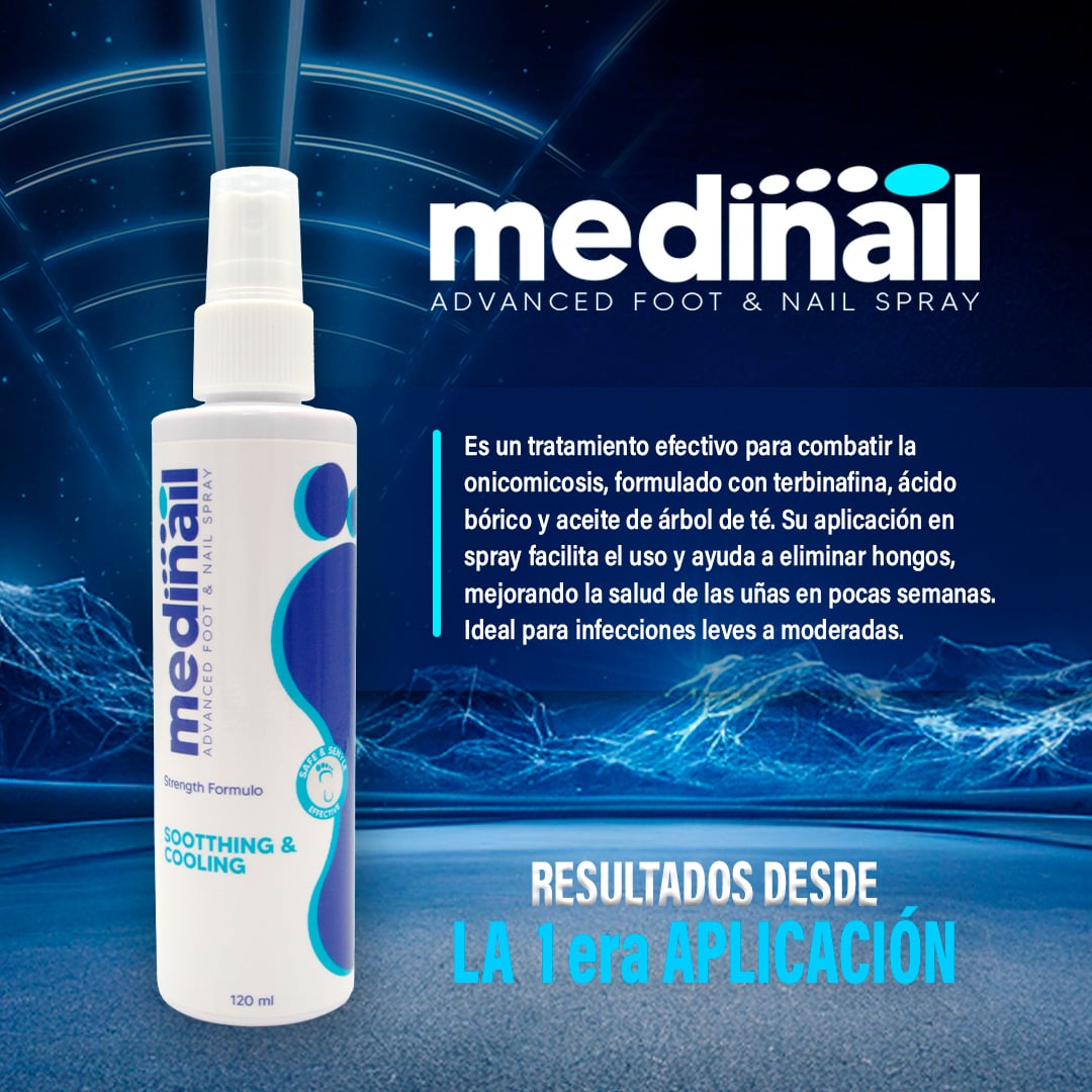 MEDINAIL SPRAY ANTIFÚNGICO PARA PIEL Y UÑAS - 1