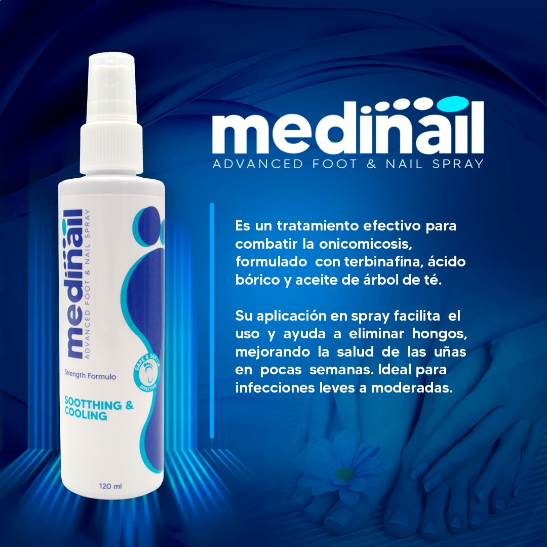 MEDINAIL SPRAY ANTIFÚNGICO PARA PIEL Y UÑAS - 3