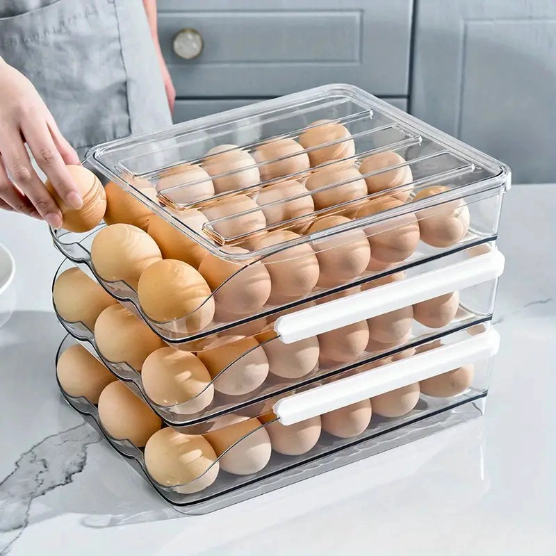 DISPENSADOR DE HUEVOS TRANSPARENTE - 2