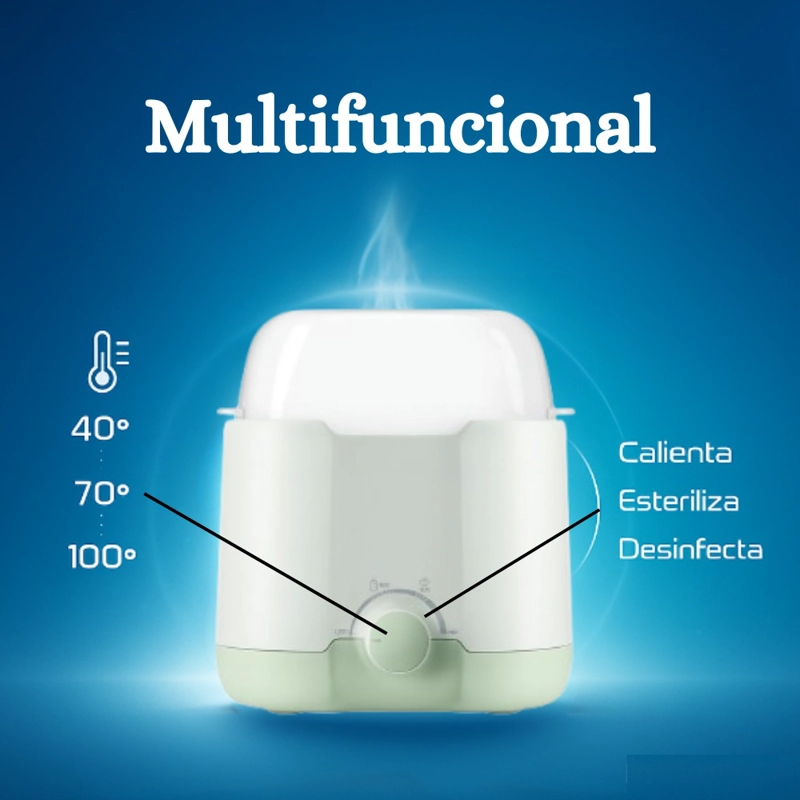 CALENTADOR Y ESTERILIZADOR MULTIFUNCIONAL 3 EN 1 - 4