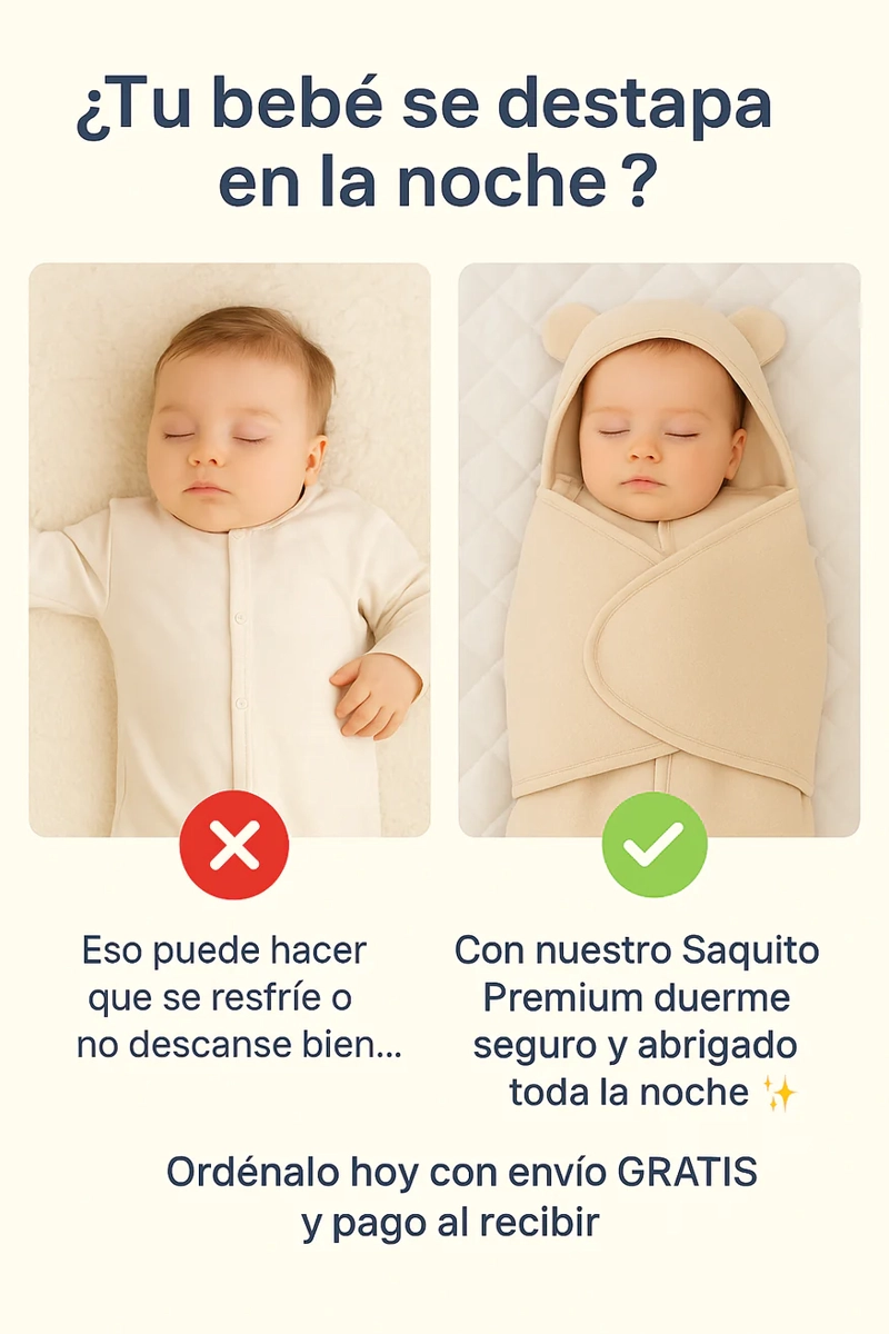 SAQUITO DE DORMIR PARA BEBE - 2