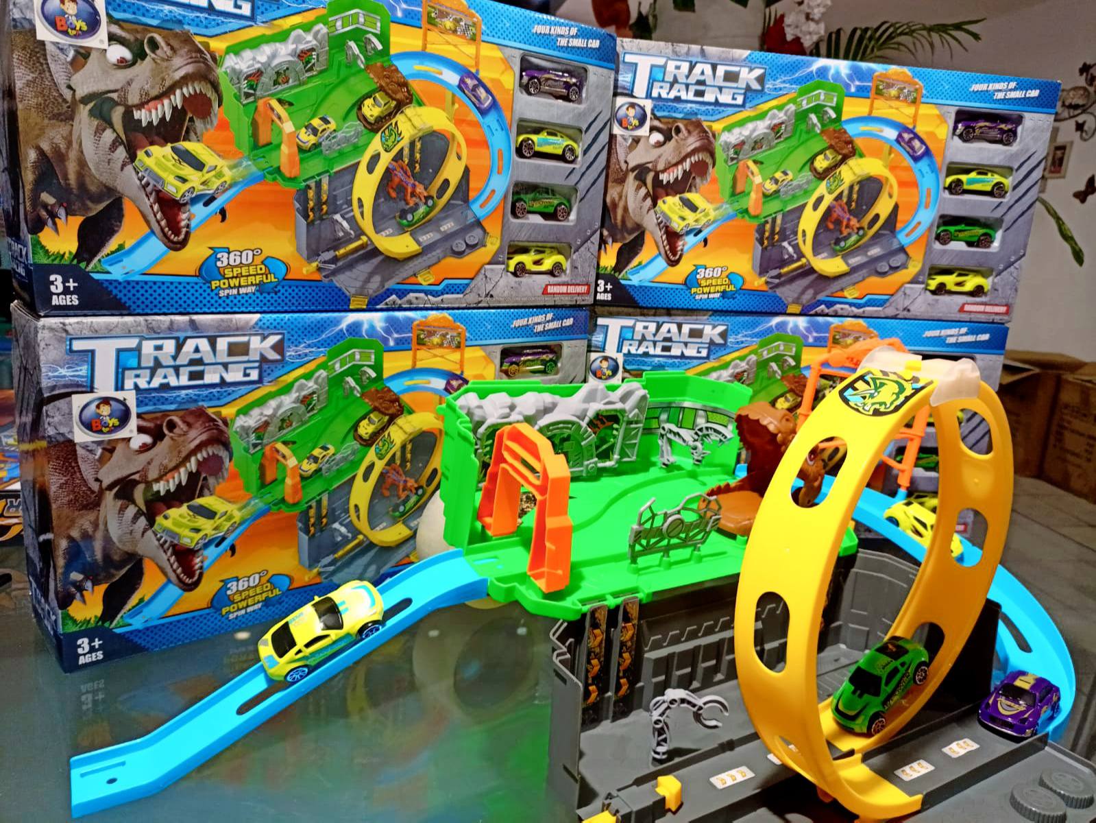 CIRCUITO DE AUTOS - DINO BOX (4 CARROS) - 1
