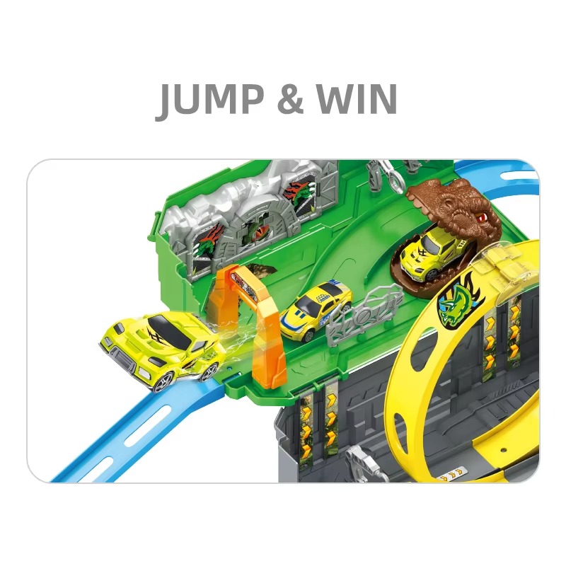 CIRCUITO DE AUTOS - DINO BOX (4 CARROS) - 3