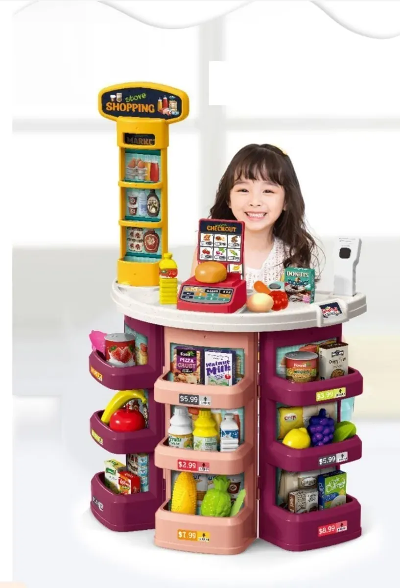 SUPER MINIMARKET INTERACTIVO KIDS - 1