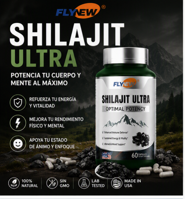 SHILAHIT ULTRA - SUPLEMENTO ENERGIZANTE Y REVITALIZANTE – 60 CÁPSULAS - 1