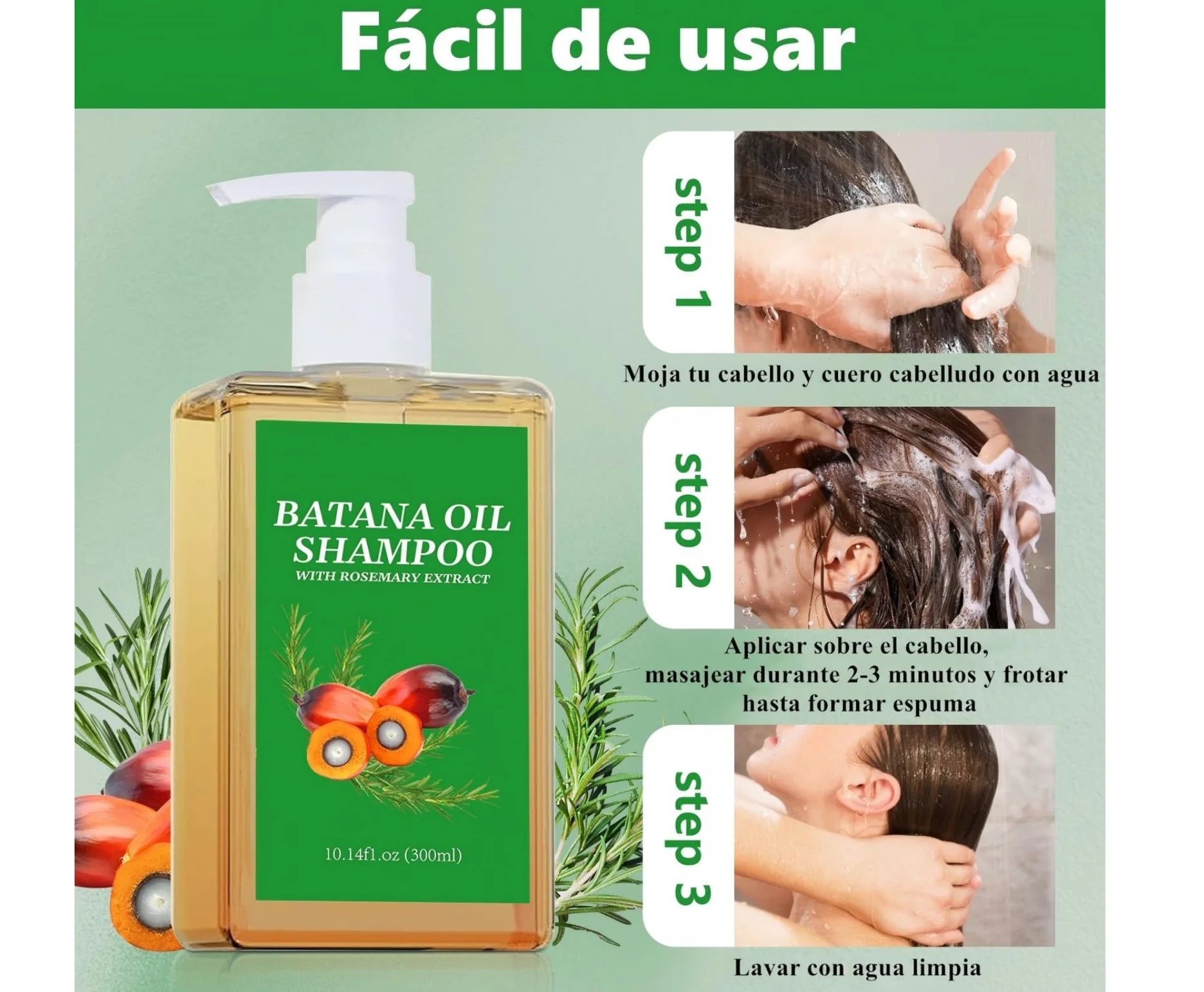 COMBO BATANA SHAMPOO Y BATANA OIL (EN CAJA) - 6