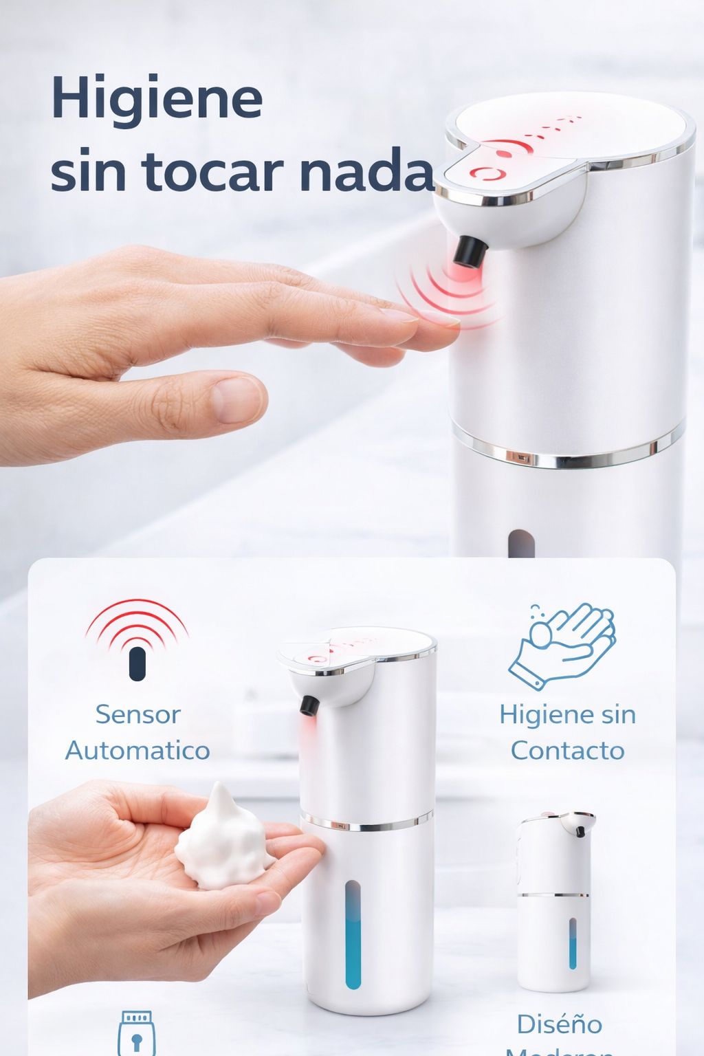 DISPENSADOR AUTOMATICO DE JABON - 2