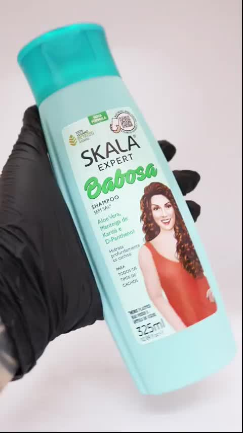 SHAMPOO ACONDICIONADOR BABOSA ALOE VERA SKALA EXPERT 325ML DUO PACK - 2