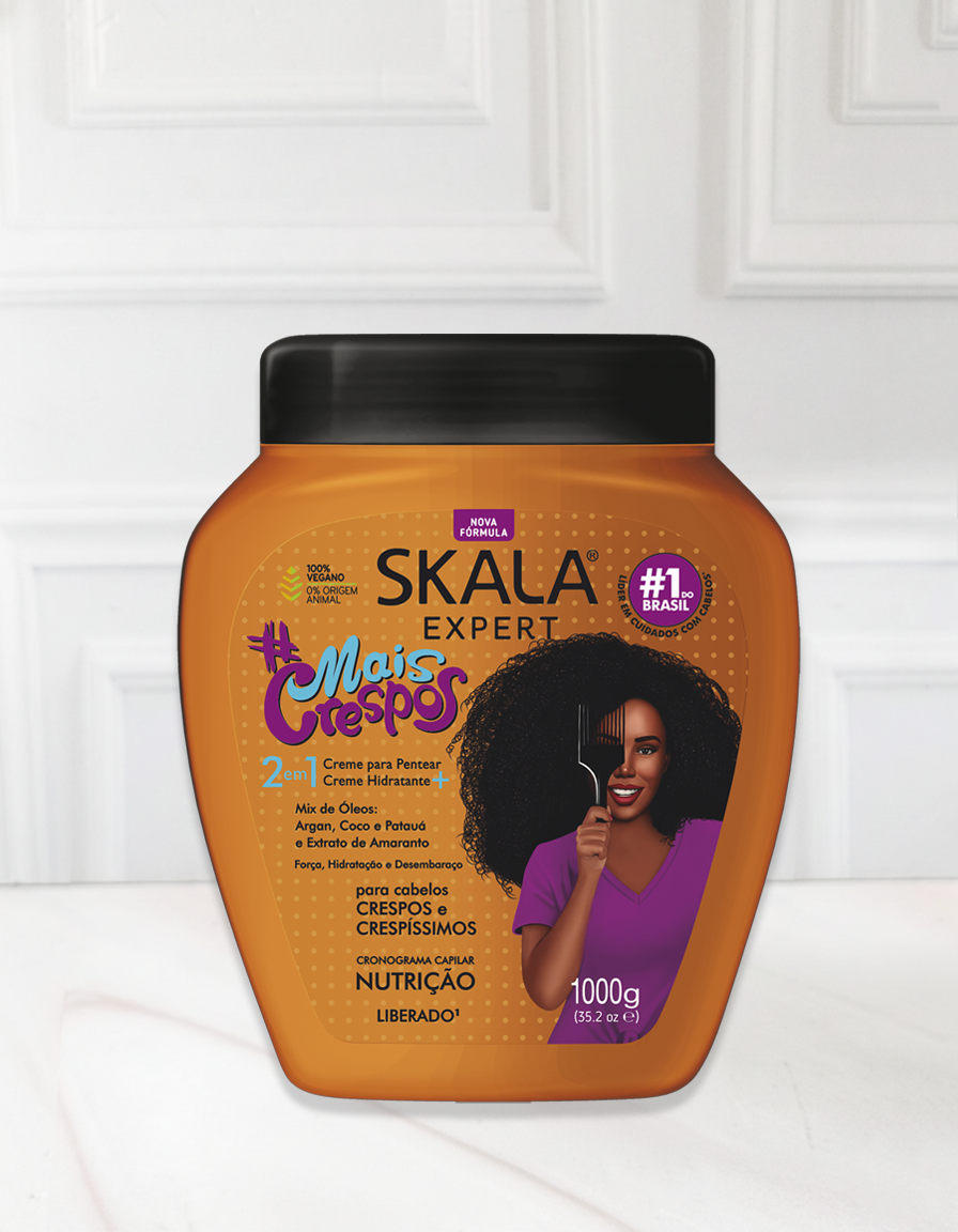 SKALA MAIS CRESPOS EXPERT CREMA TRATAMIENTO CAPILAR1000G - 1
