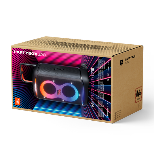 JBL PARTYBOX 520 400W PARLANTE BLUETOOTH CON LUCES LED - 4