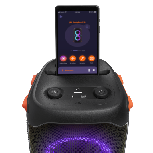 JBL PARTYBOX 110 PARLANTE 160W IPX4 12H BATERÍA CON LUCES LED - 6