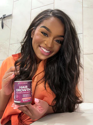 HAIR GROWTH RAINBOW NUTRIENTS 120 CAPS | BIOTINA 10,000 MCG + COLÁGENO | CABELLO FUERTE Y SALUDABLE - 10