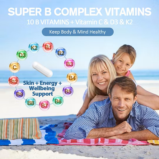 VITAMIN B COMPLEX PLUS 13 IN 1 | MÁS ENERGÍA PARA TU DÍA ⚡ - 9