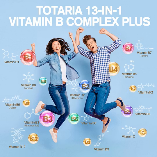 VITAMIN B COMPLEX PLUS 13 IN 1 | MÁS ENERGÍA PARA TU DÍA ⚡ - 7