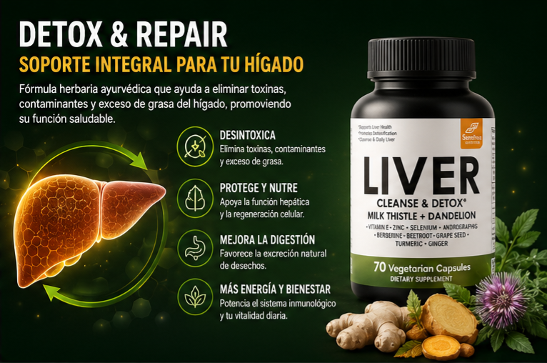 LIVER CLEANSE Y DETOX | LIMPIA, PROTEGE Y REVITALIZA TU HÍGADO - 2