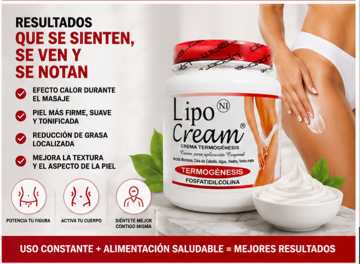 CREMA LIPO TERMOGÉNESIS CON FOSFATIDILCOLINA 500 G - 2