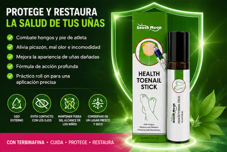 TERBINAFINA ROLL ON PARA HONGOS EN UÑAS Y PIES – SOUTH MOON 10 ML - 3