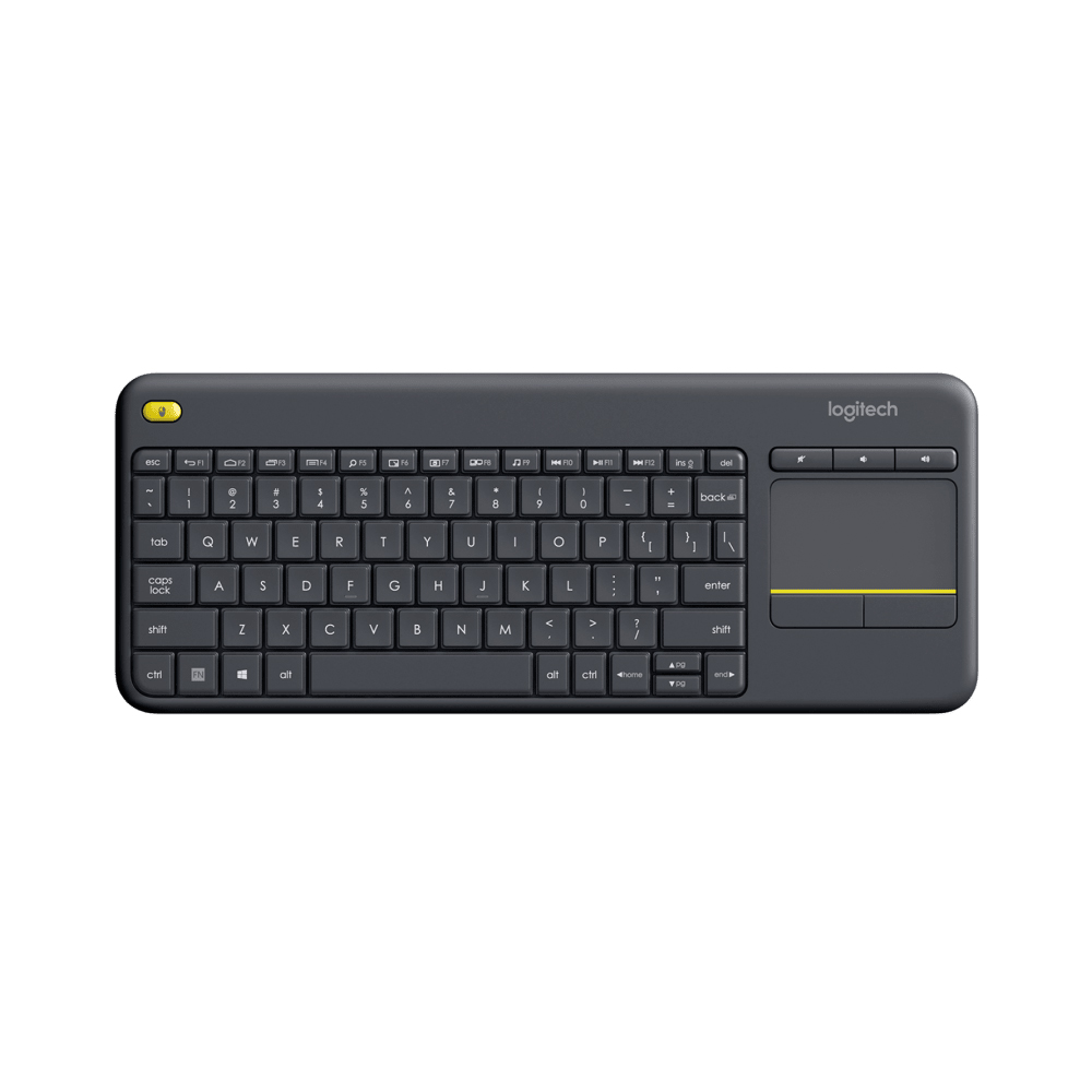 TECLADO LOGITECH K400 PLUS INALAMBRICO NEGRO - 1