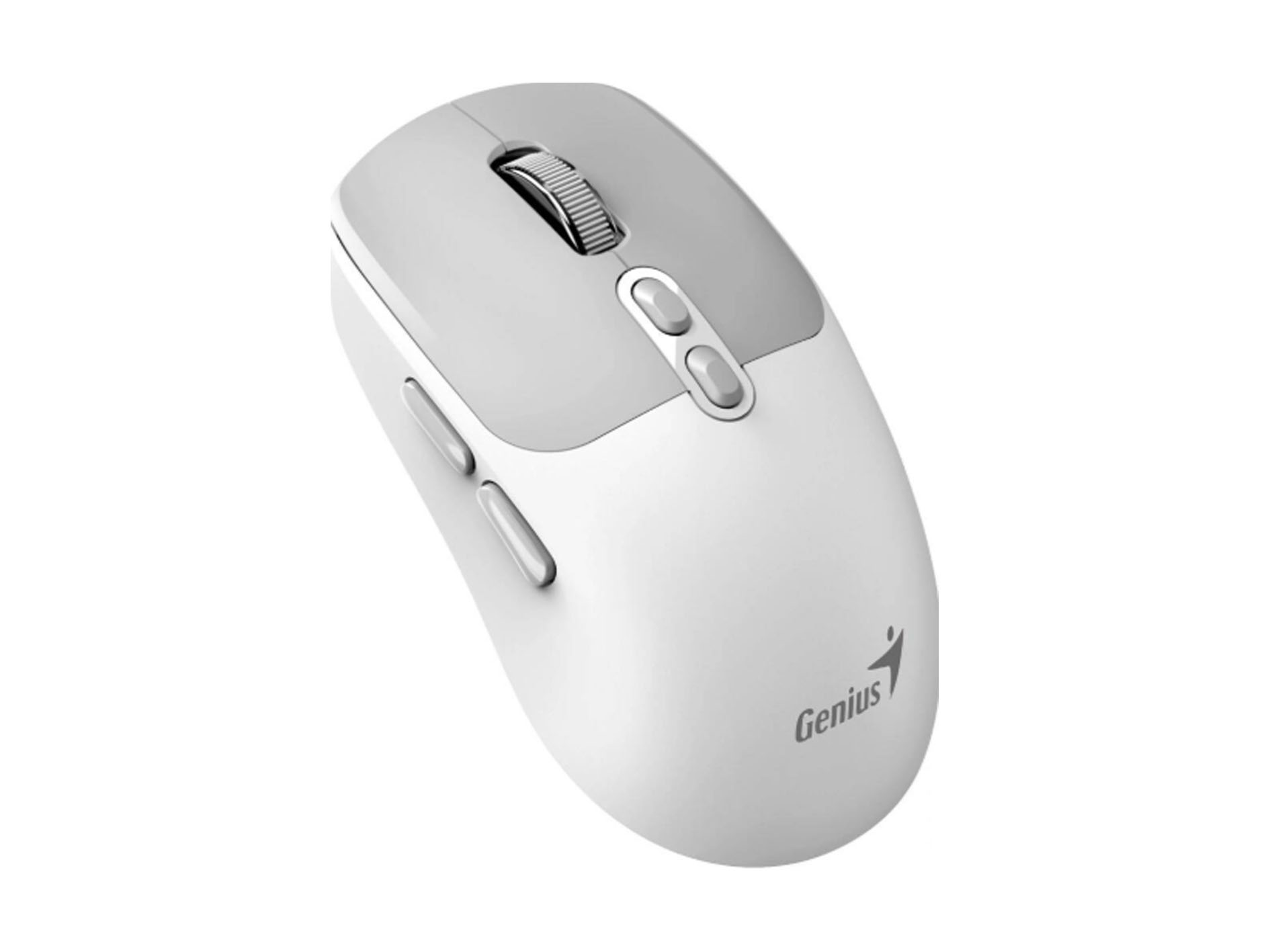 MOUSE GENIUS NX-8080S DUAL WIRELESS/BLUETOOTH SILENT BLANCO - 1