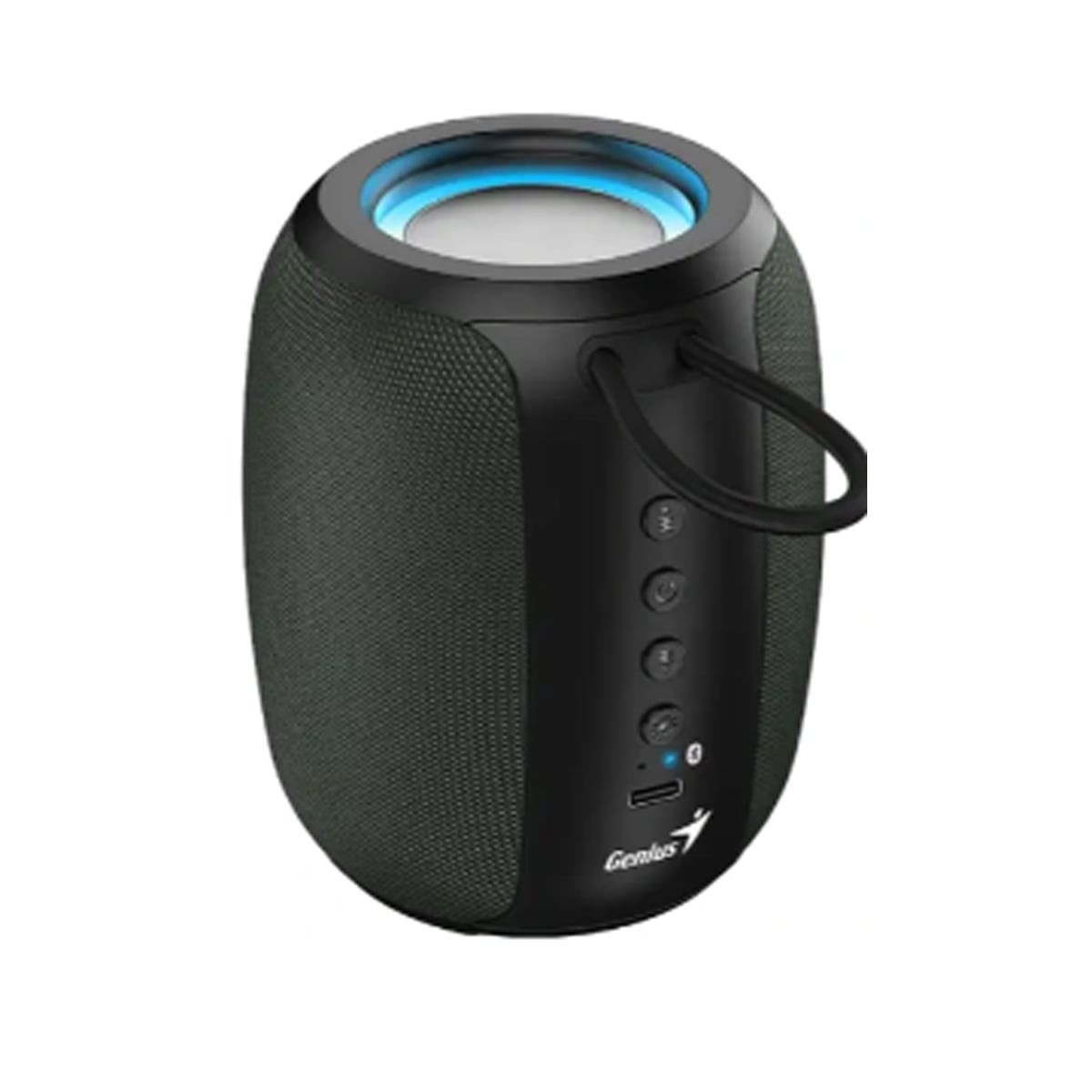 PARLANTE GENIUS SP-915BT BLUETOOTH 5W 6H MIC AI COPILOT RGB NEGRO CON GRIS - 1