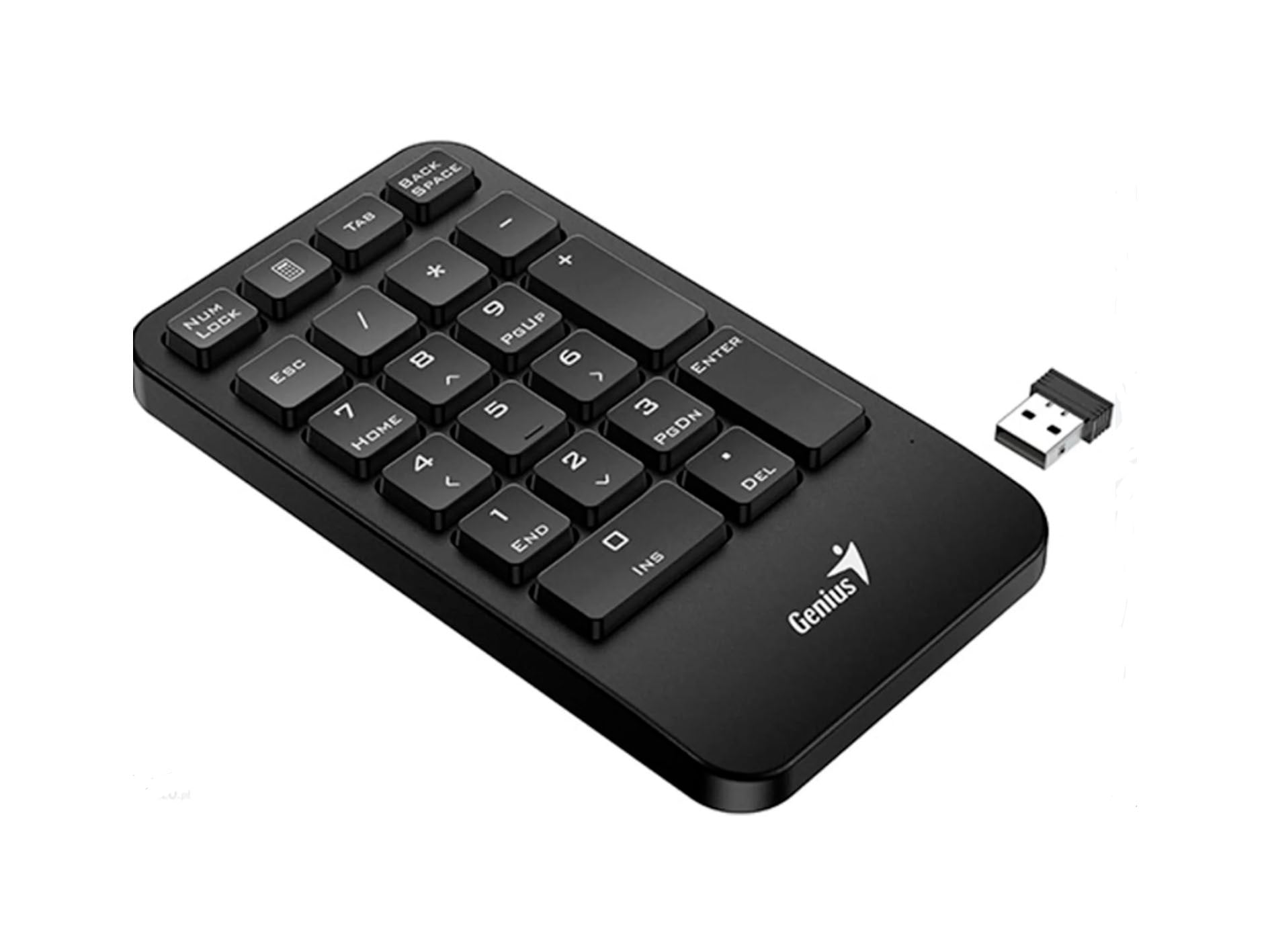 TECLADO NUMERICO GENIUS NUMPAD 1000 WIRELESS C/TECLA NEGRO 31320003400 - 2