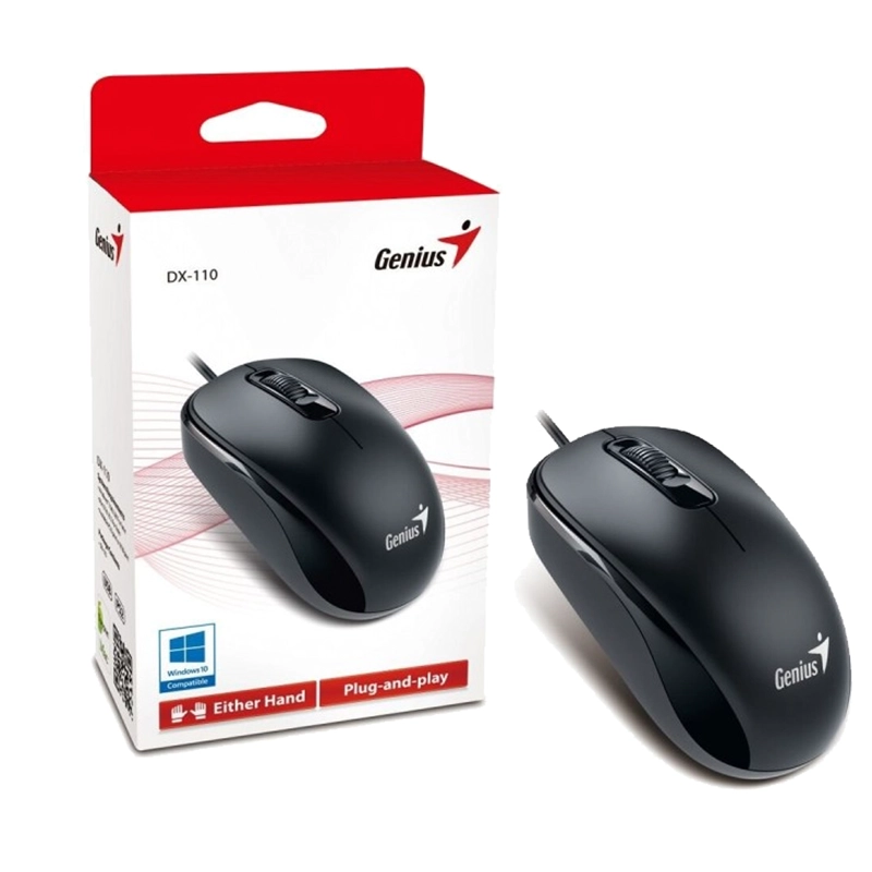 MOUSE GENIUS DX-110 NEGRO - 2