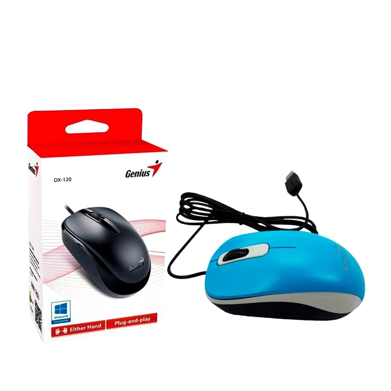 MOUSE GENIUS DX-110 AZUL - 2