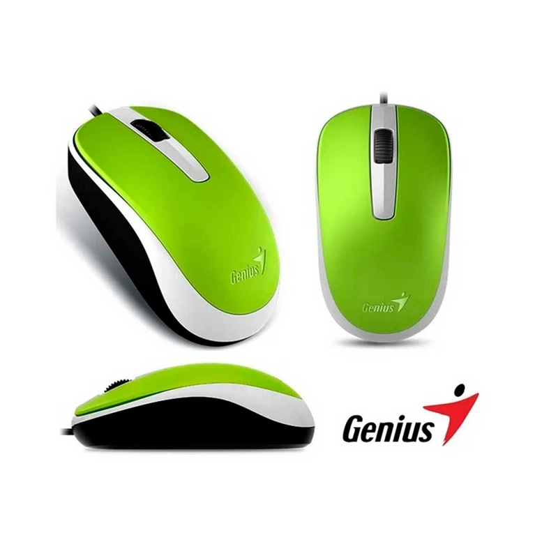 MOUSE GENIUS DX-110 VERDE - 2