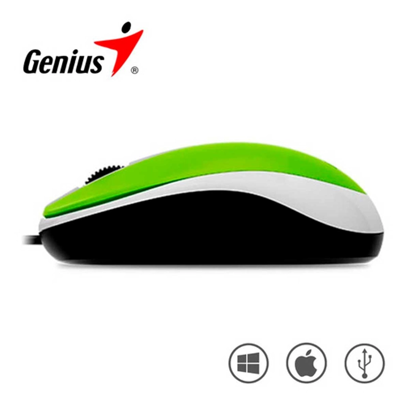 MOUSE GENIUS DX-110 VERDE - 3
