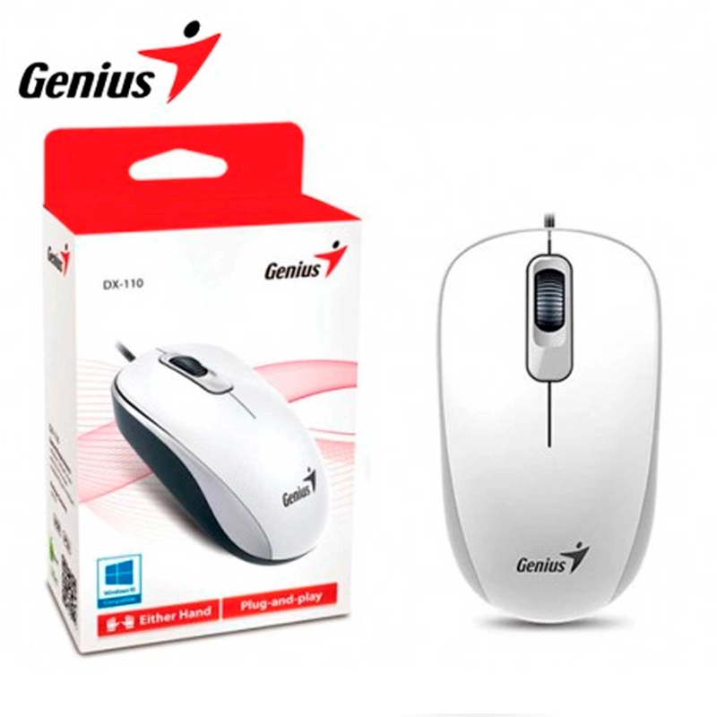 MOUSE GENIUS DX-110 BLANCO - 2