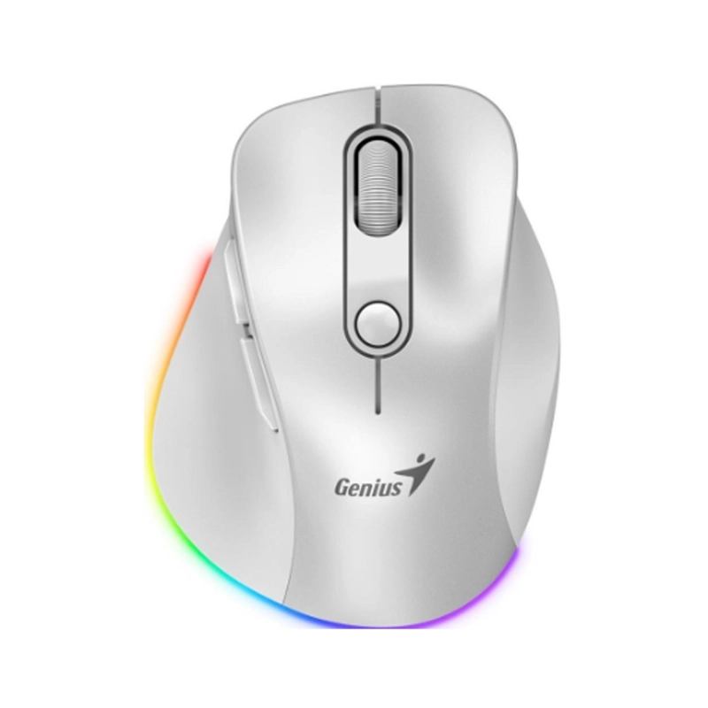 MOUSE INALÁMBRICO GENIUS ERGO 9000S PRO BLANCO - 1