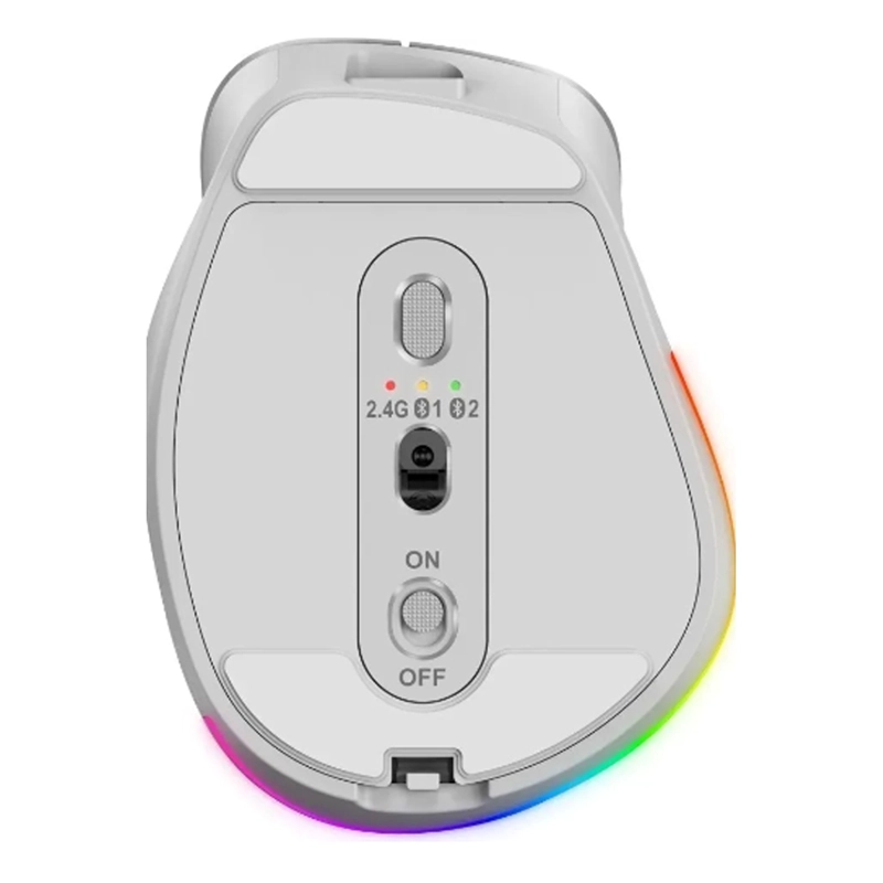 MOUSE INALÁMBRICO GENIUS ERGO 9000S PRO BLANCO - 3