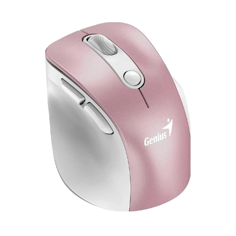 MOUSE INALÁMBRICO GENIUS ERGO 9000S PRO ROSADO - 2