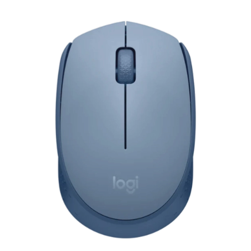 MOUSE LOGITECH M170 WIRELESS AZUL GRIS - 1