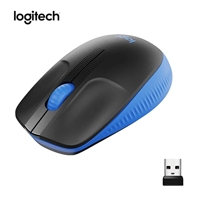 MOUSE LOGITECH INALÁMBRICO M190 AZUL - 3