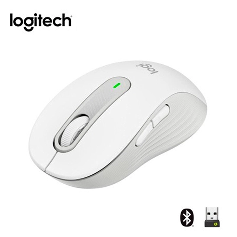 MOUSE LOGITECH SIGNATURE M650 SILENT WIRELESS/BLUETOOTH BLANCO - 1