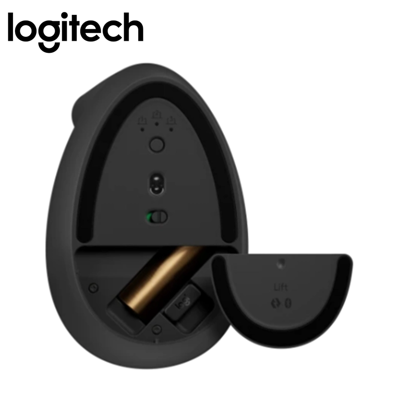 MOUSE LOGITECH LIFT VERTICAL ZURDO WIRELESS/BT NEGRO - 4