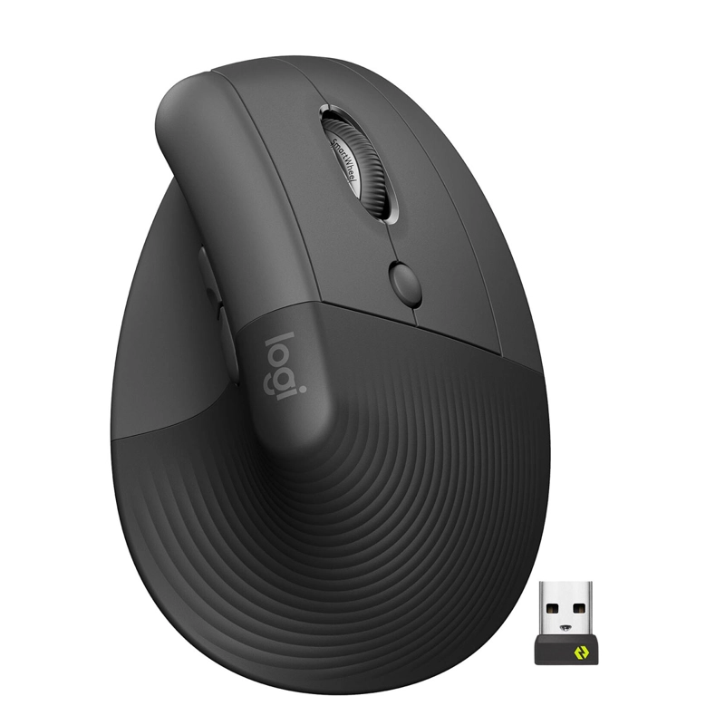 MOUSE LOGITECH LIFT VERTICAL ERGONOMIC WIRELESS/BT NEGRO - 1