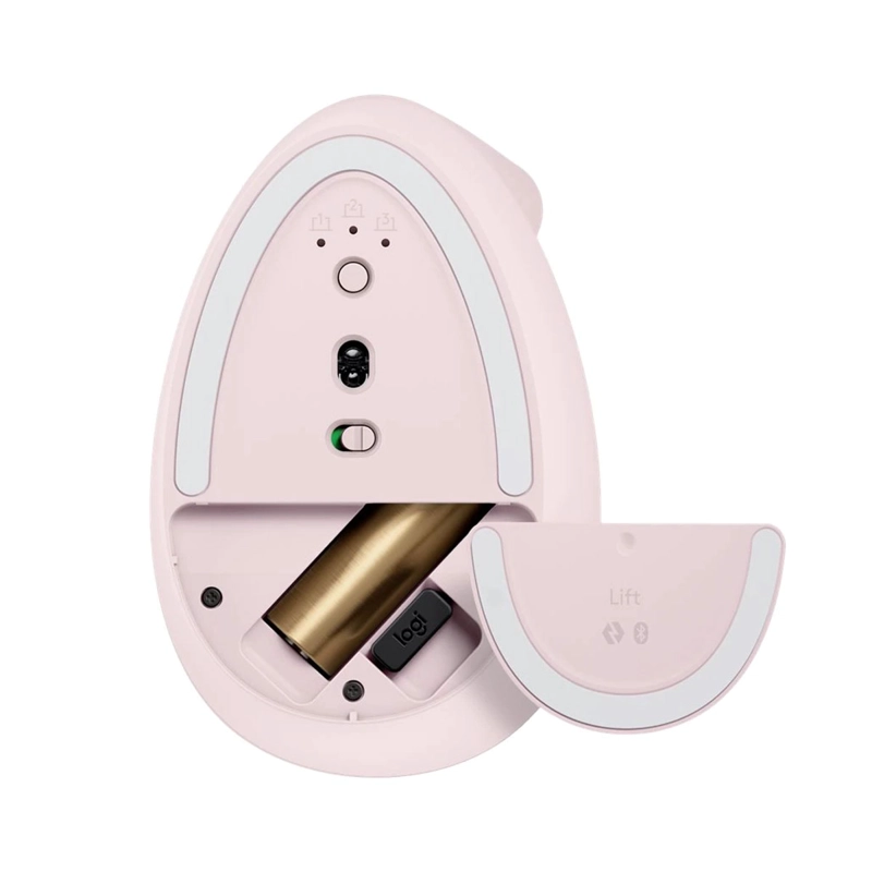 MOUSE LOGITECH LIFT VERTICAL ERGONOMIC WIRELESS/BT ROSADO - 4