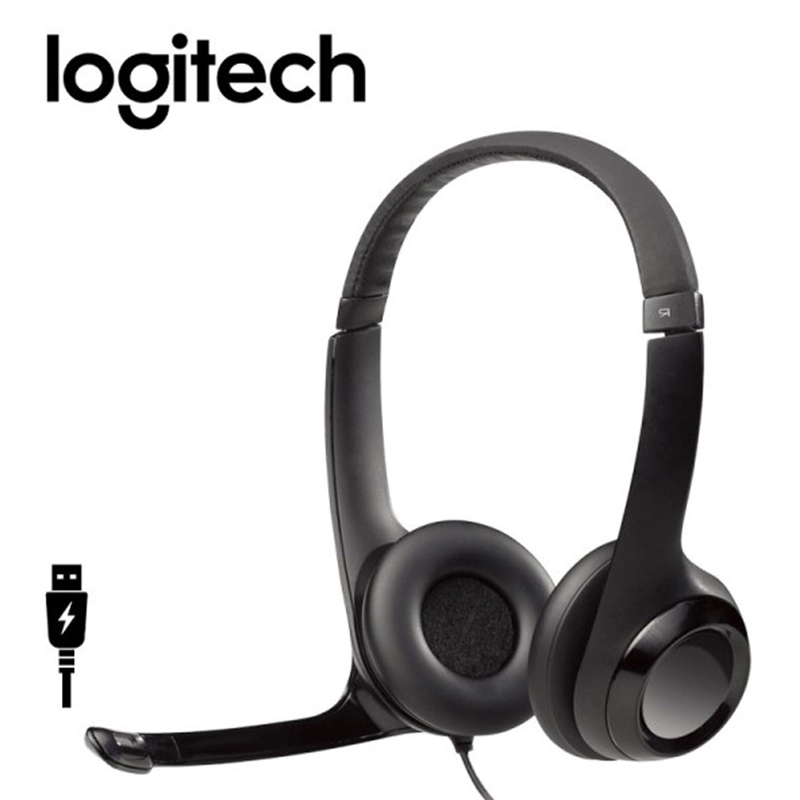 AUDIFONO CON MICROFONO LOGITECH H390 USB NEGRO - 1