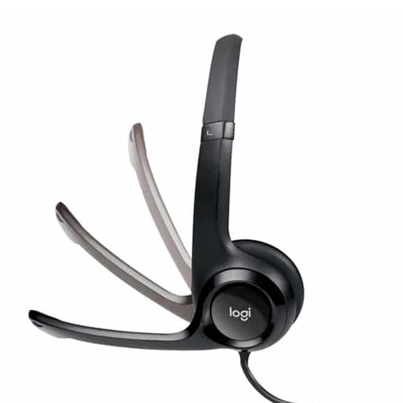 AUDIFONO CON MICROFONO LOGITECH H390 USB NEGRO - 3