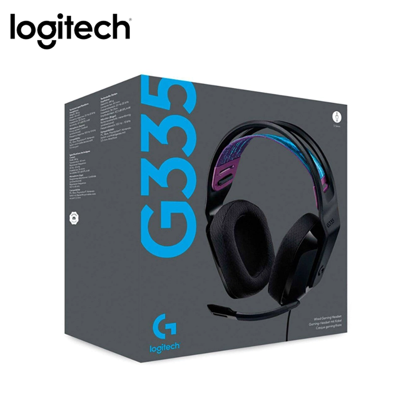 AUDÍFONOS LOGITECH G335 NEGRO - 4